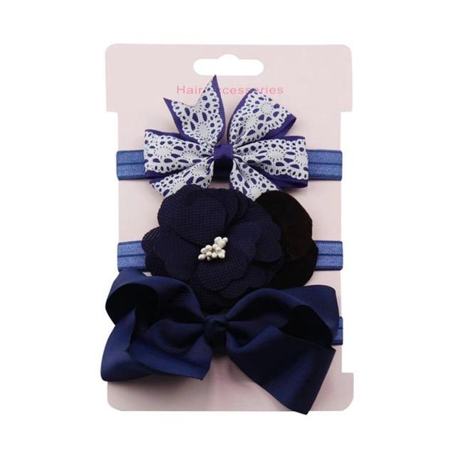 3Pcs Baby Bowknot Hairband
