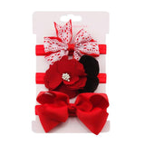 3Pcs Baby Bowknot Hairband