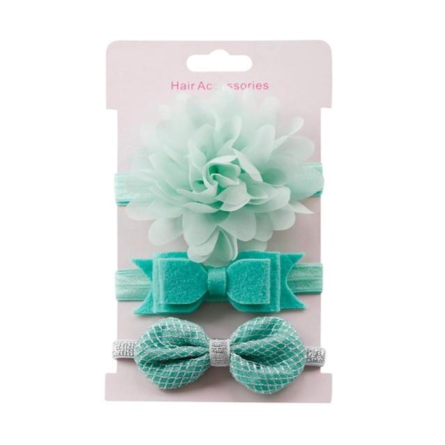 3Pcs Baby Bowknot Hairband