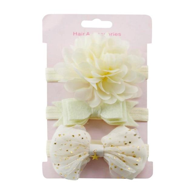 3Pcs Baby Bowknot Hairband