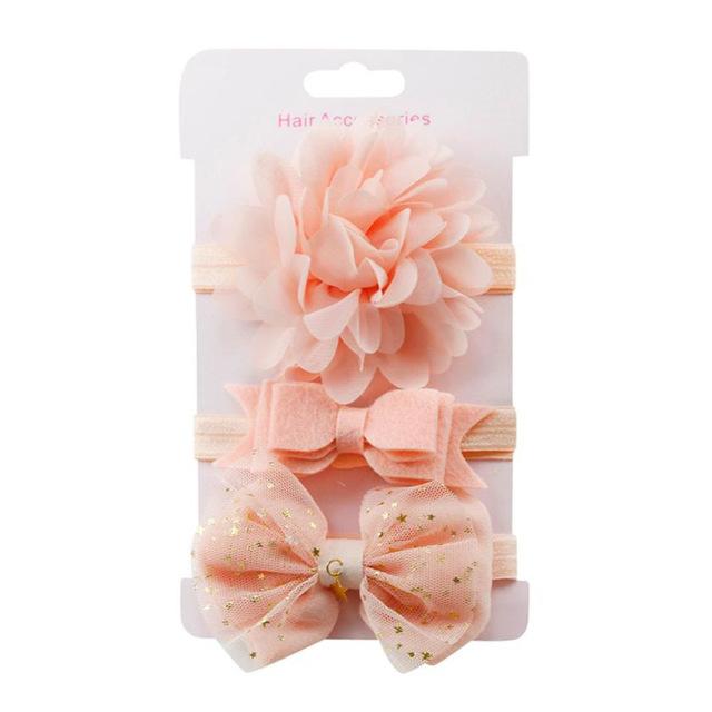 3Pcs Baby Bowknot Hairband