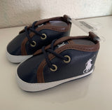 PU Leather Crawl Crib Shoes