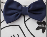 I Love Milk Romper With A Bow Tie