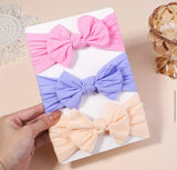 Pre-Order Soft Nylon Headband Set (Pack of 3)