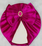 Velvet Brooch Cap