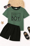 Daddy’s T-Shirt & Short Set (2pcs)
