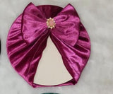 Velvet Brooch Cap