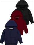 Multi Color Hoodie Pack (Pack of 3)