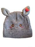 Smiley Strawberry Knitted Cap