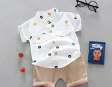 Cotton Shirt & Shorts (2pcs)