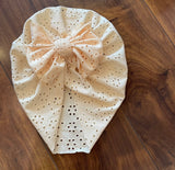Solid Color Bow Cap (Pack of 3)
