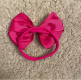 Super Soft Elastic Big Bow Headband Set (5pcs)