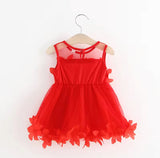Petal Mesh Princess Dress