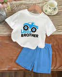 Little Brother T-Shirt & Short Set (2pcs)