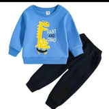 Dino Sweatshirt & Trouser Set