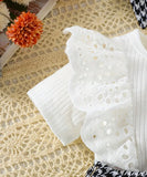 Pre-Order Three Pieces Set With Foot Covers & Headband