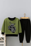 Motorbike Sweatshirt & Trouser Set (2pcs)