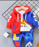 Multi Colored Hoodie Set (3pcs)