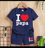 Mom+Dad Shirt & Short Set