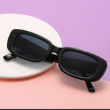 Classic Rectangle Frame Sunglasses For Women