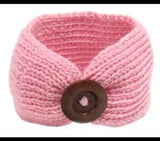 Knitted Button Headband