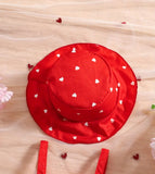 Pre-Order Heart Pleated Romper With A Hat