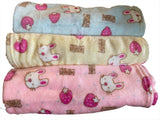 Super Soft Kids Fleece Blanket Set (Pack of 3)