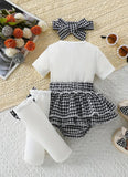 Pre-Order Three Pieces Set With Foot Covers & Headband