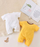 Pre-Order Dino Printed Cotton Rompers (Pack of 2)