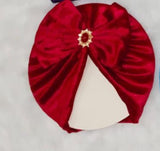 Velvet Brooch Cap