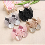 Pre-Order Chiffon Bow Shimmer Shoes