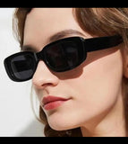 Classic Rectangle Frame Sunglasses For Women