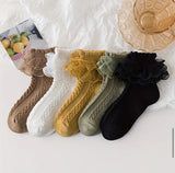 Pre-Order Cotton Lace Princess Socks 5 pairs