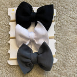 Turban Big Bow Headband Set (Pack of 3)