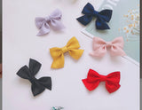 Pair of Ribbon Bow Clips