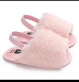 Fur Sandal