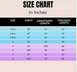 Flower Hoodie Set (3pcs)