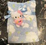Super Soft Fleece Blanket With A Toy