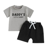 Daddy’s Little Buddy T-Shirt & Short Set