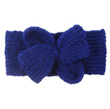 Knitted Big Bow Headband