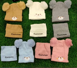 Polar Bear Cap & Neckroll Set (Pack of 2)