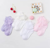 Frill Mesh Socks (Pack of 5)