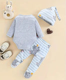 Pre-Order Little Elephant Romper Set+Hat