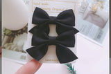 Pair of Ribbon Bow Clips