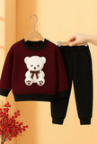 Teddy Bear Sweatshirt & Trouser Set (2pcs)