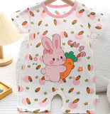 Cartoon Cotton Romper