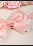 Pre-Order Fancy Satin Silk Lace Headband Set (Pack of 2)