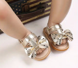 Pre-Order Mini Dots Leather Rubber Sole Sandal