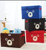 Multipurpose Foldable Storage Box/Kids Toy Organizer (Pack of 4)