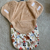 Skin Swaddle With Fleece Inner